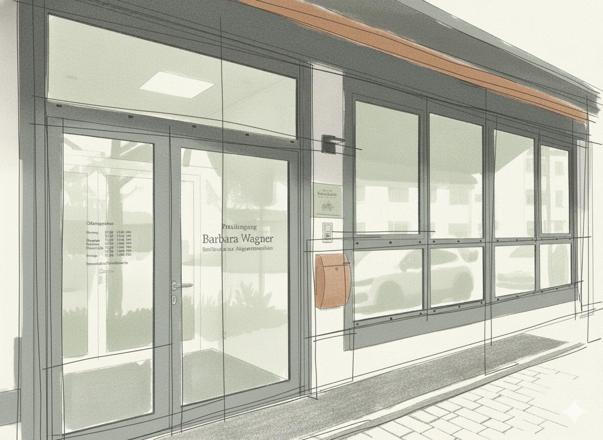 Hausarztpraxis Barbara Wagner - Eingangsbereich